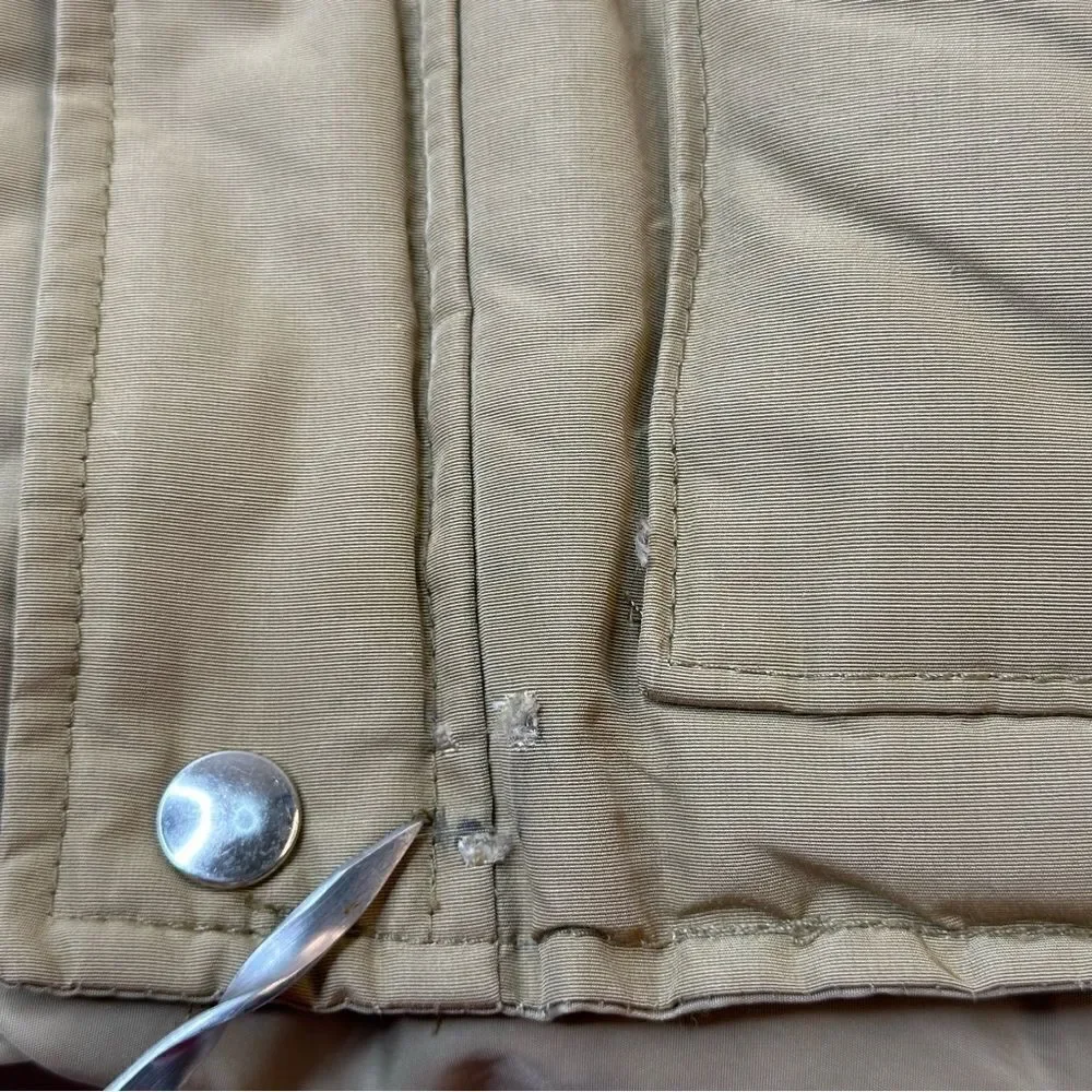 FIELD & STREAM Gordon & Ferguson Co Tan Down Vest Size Large